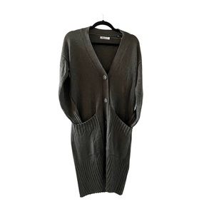 Long Knit Button Up Cardigan ~ Never Worn